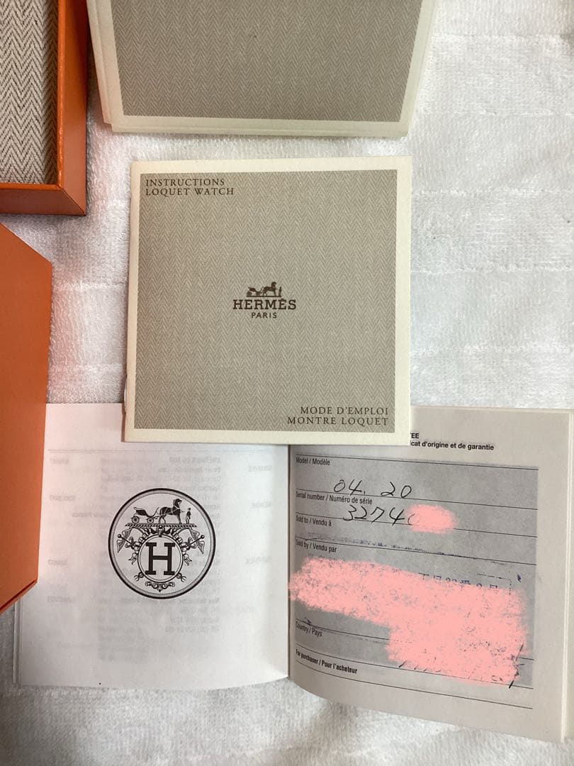 HERMES キャプテンニモ(稼働中、電池交換済、保証証あり)