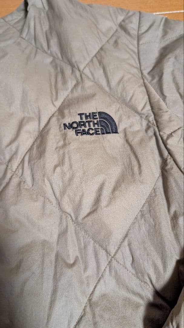 美品　THE NORTH FACE キルティング　ジャケット ベージュ