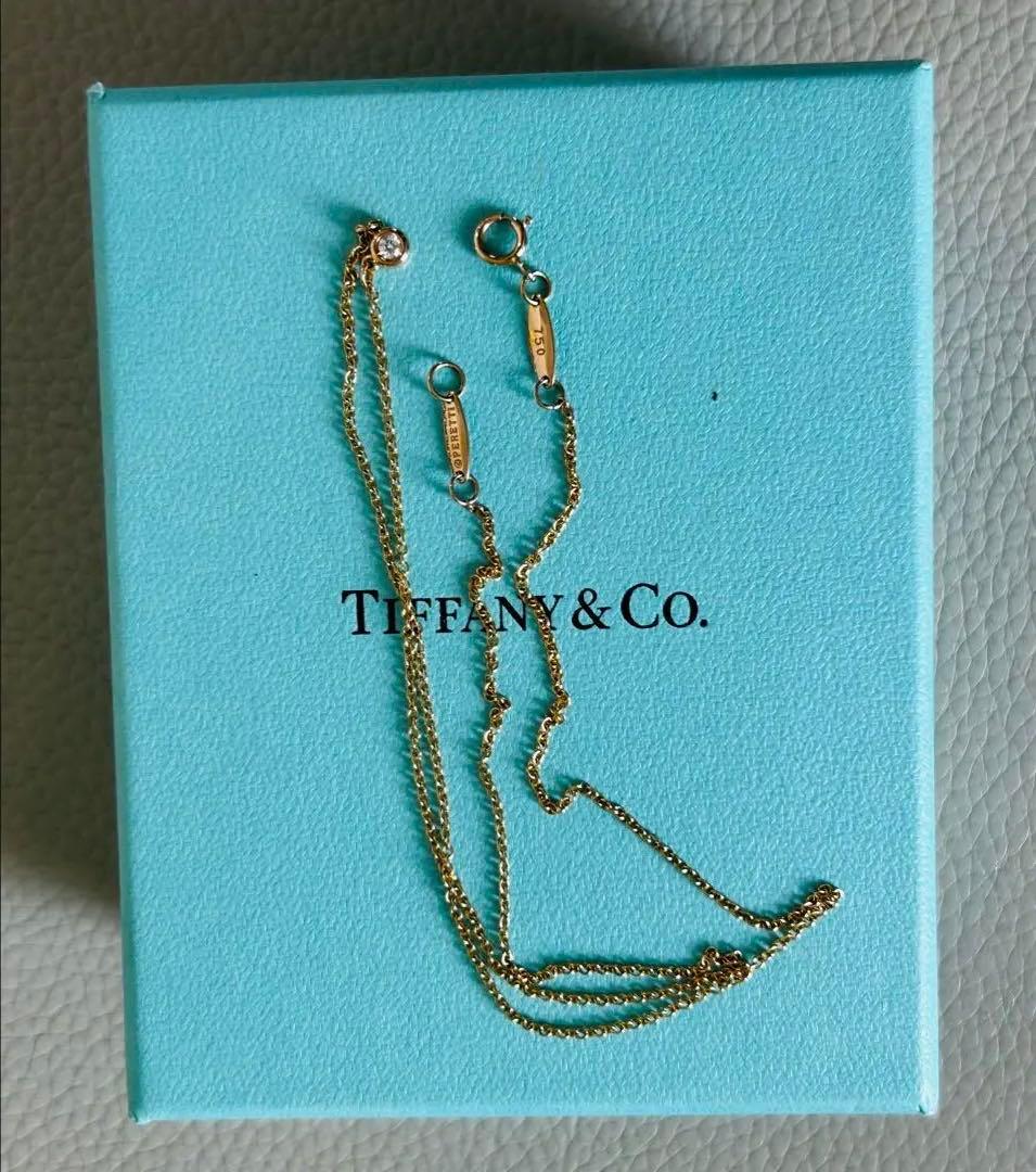 週末値下げTiffany ティファニー　バイザヤード　ローズゴールド ネックレス