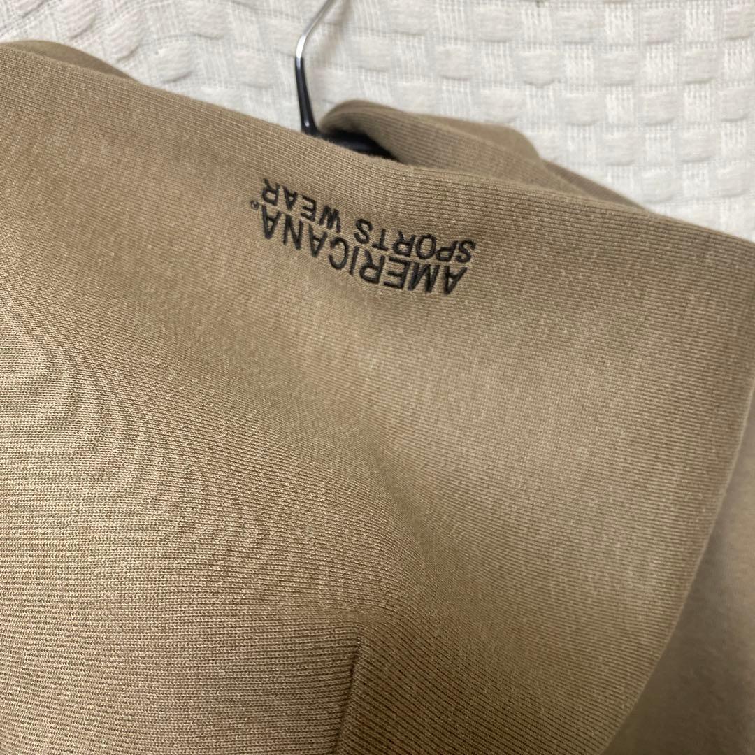 アパルトモン Americana サイドジップパーカー