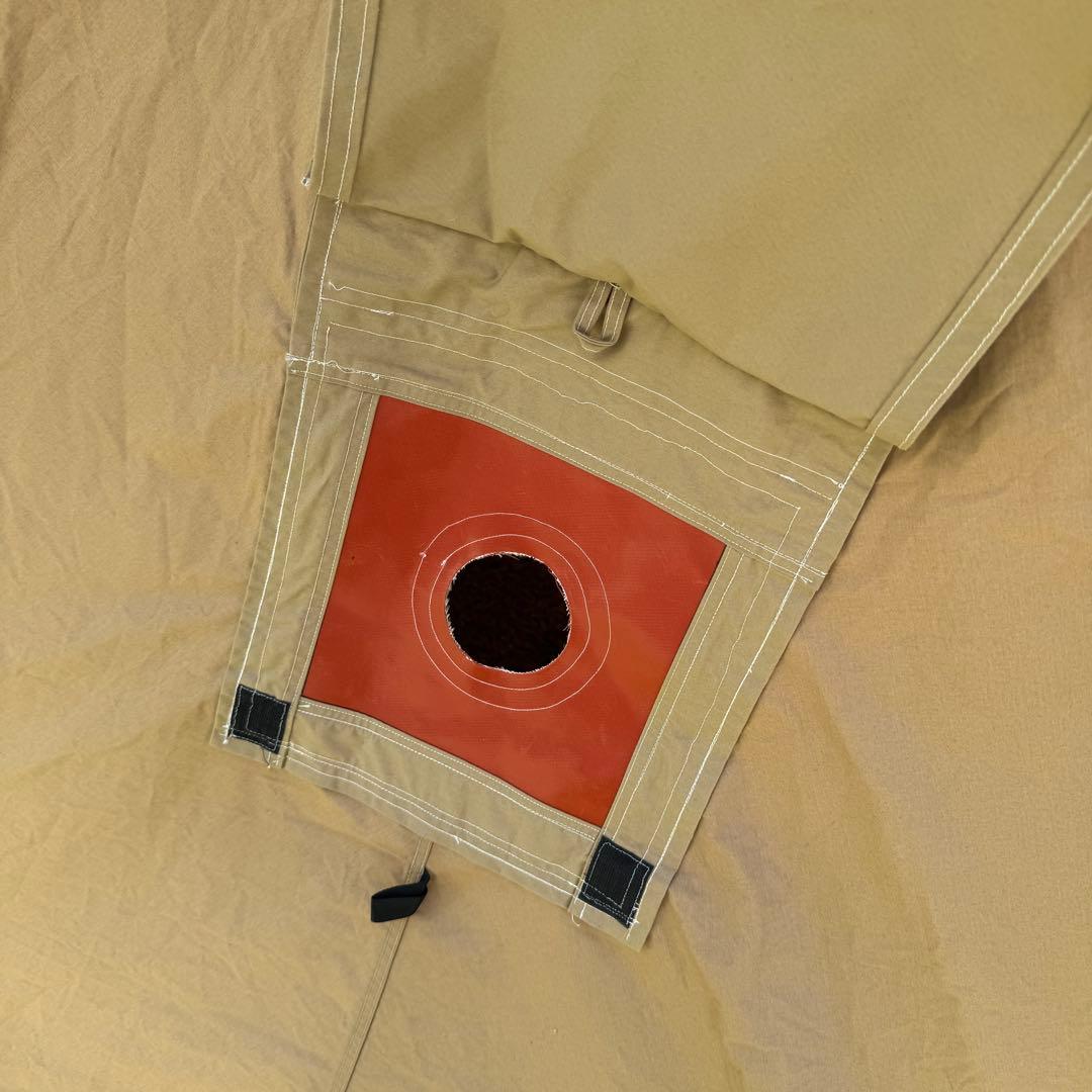 テンマクデザイン パンダTC 煙突ポート加工 カスタム