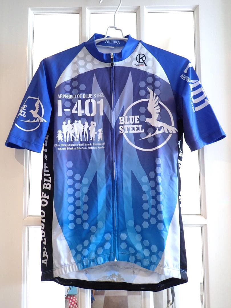 「蒼き鋼のアルペジオ」サイクルジャージ BLUE STEAL size：L