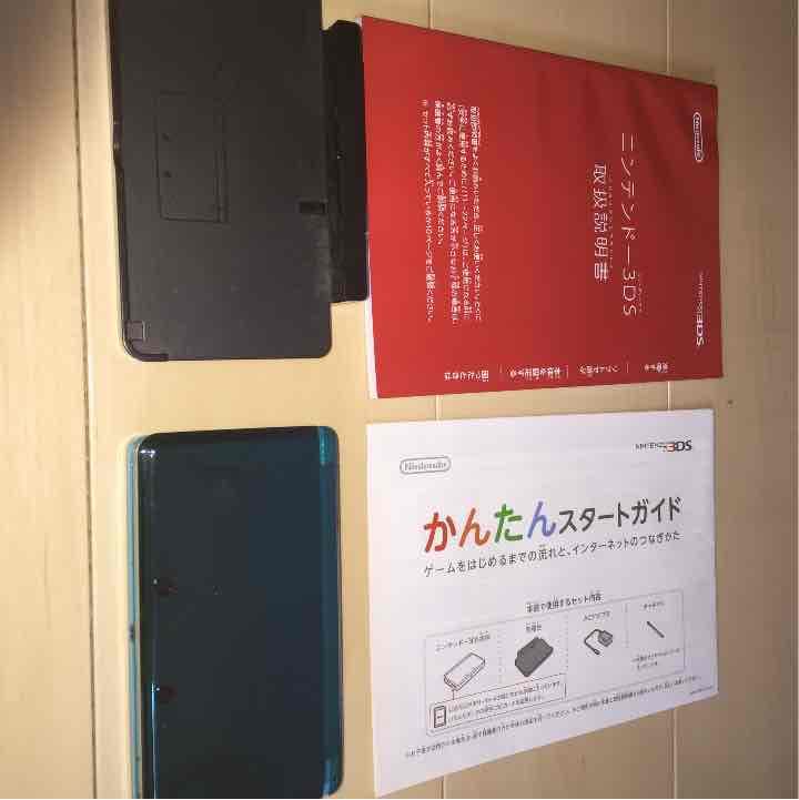 任天堂 3DS アクアブルー