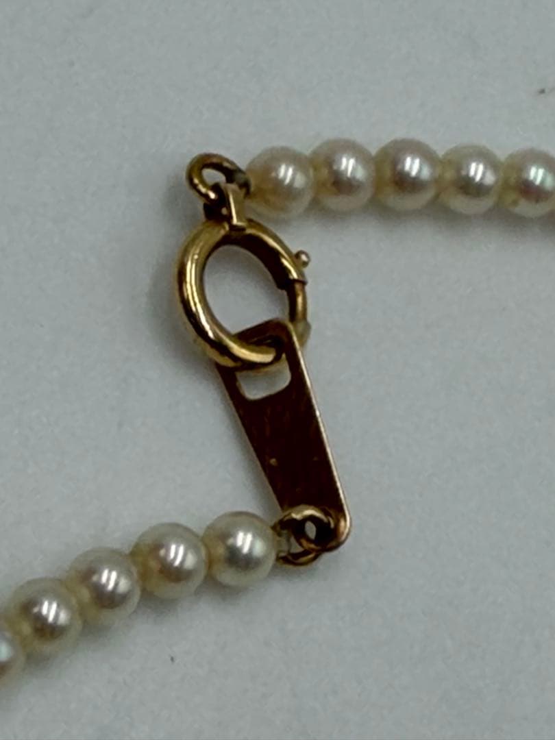 TASAKI 田崎真珠　K18 ベビーパール　ネックレス　約42cm