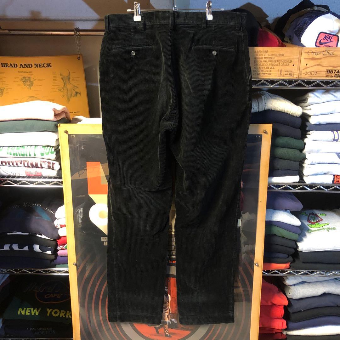 ハルキの古着 ゴールデンサイズ 黒コーズ スラックス ラルフローレン