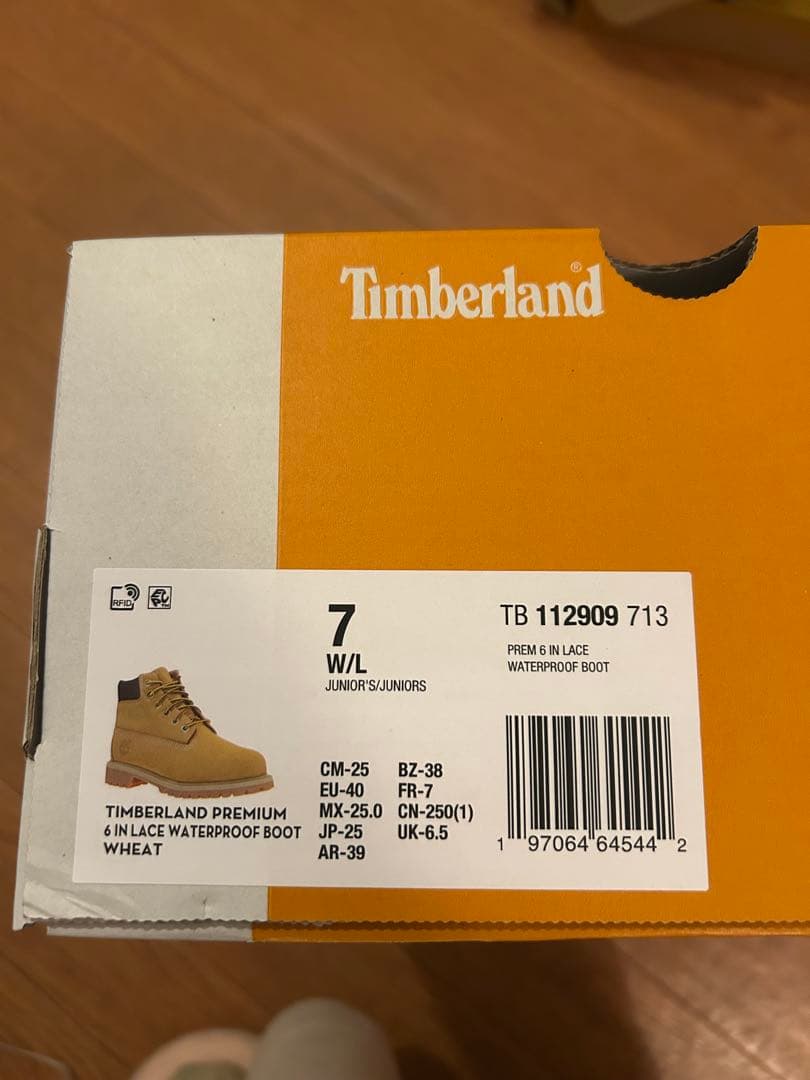 [ティンバーランド] ブーツ JUNIOR 6INCH PREMIUM