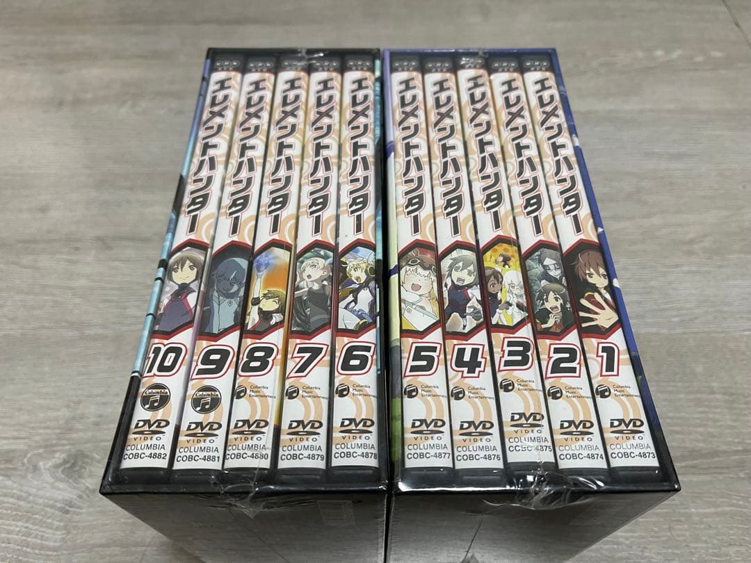 エレメントハンター　DVD-BOX1、2セット