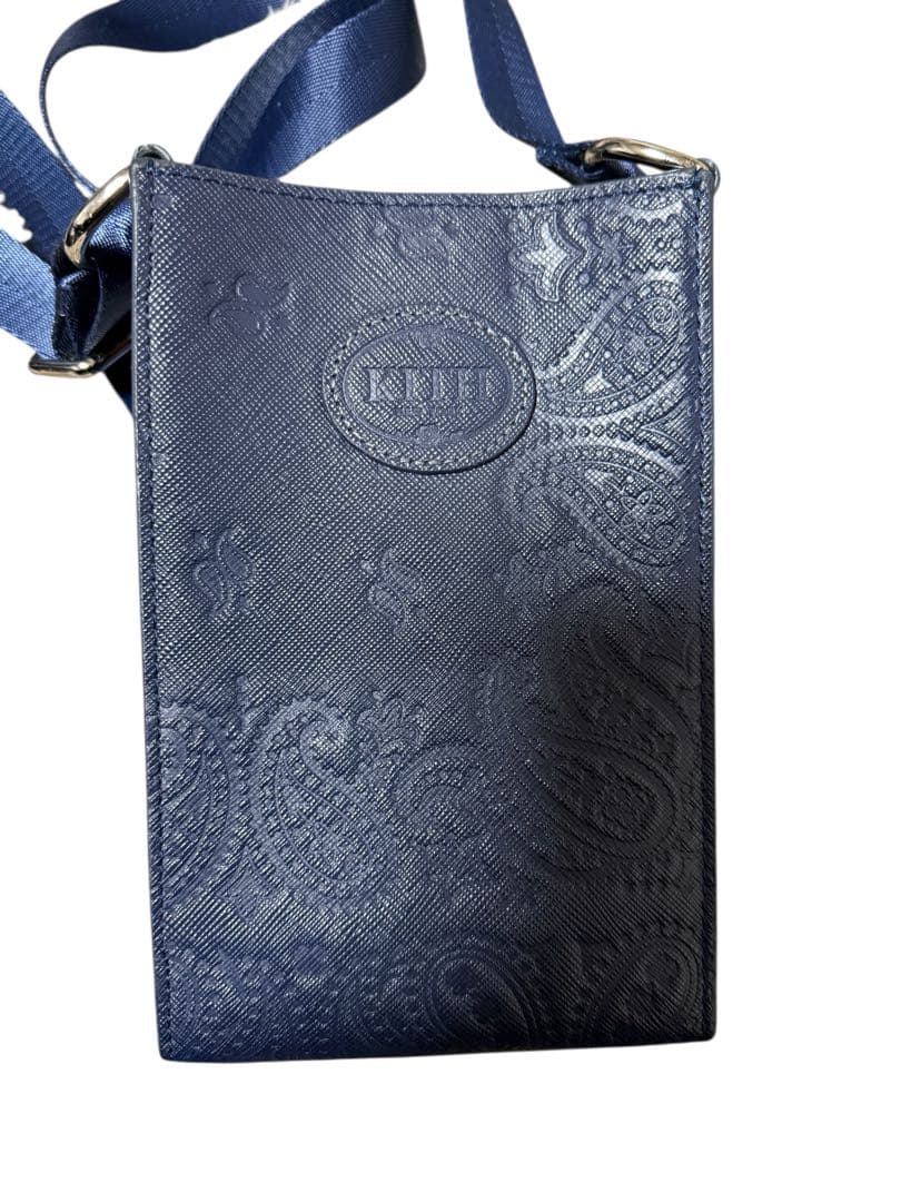 kith ショルダーバック　ネイビー　メンズ　レディース