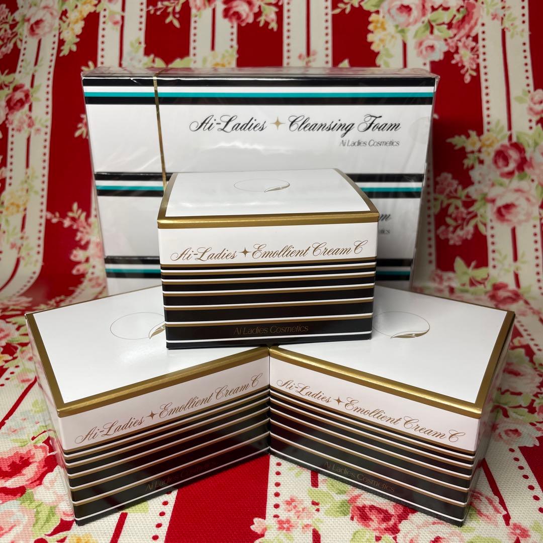 アイレディース化粧品　エモリエントクリームC & 洗顔フォーム