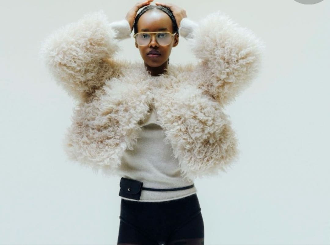 新品タグ付　完売品SeaRoomlynn Cloud fur ノーカラーコート