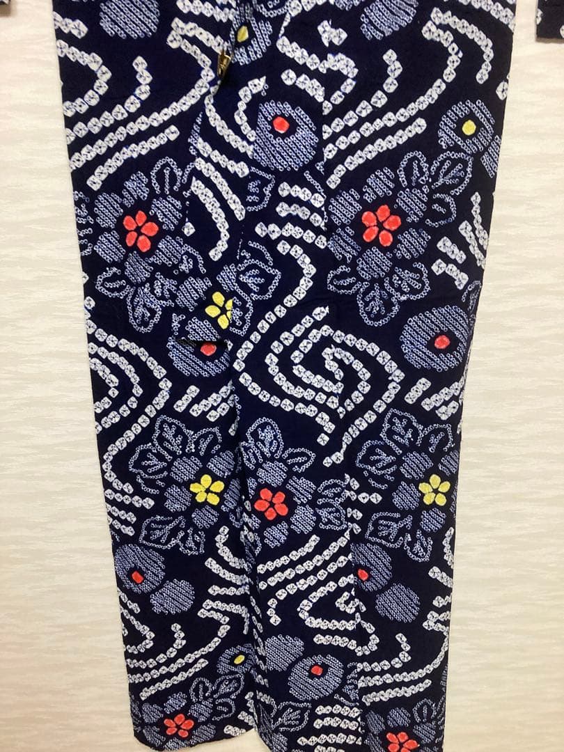 有松絞り　絞り浴衣　② 身丈158