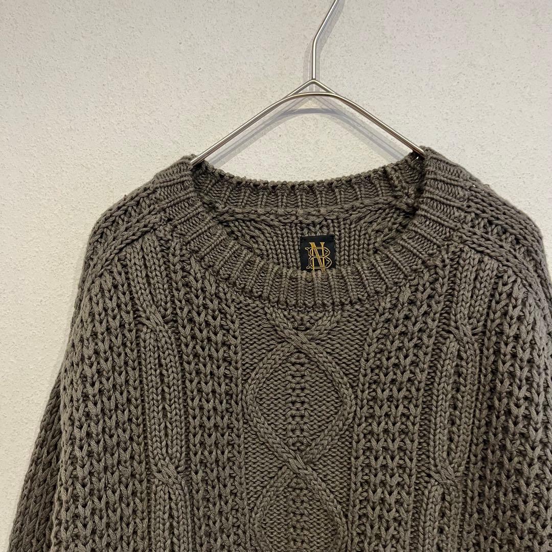 【美品】steven alan 別注 BATONER 21AW ケーブルニット