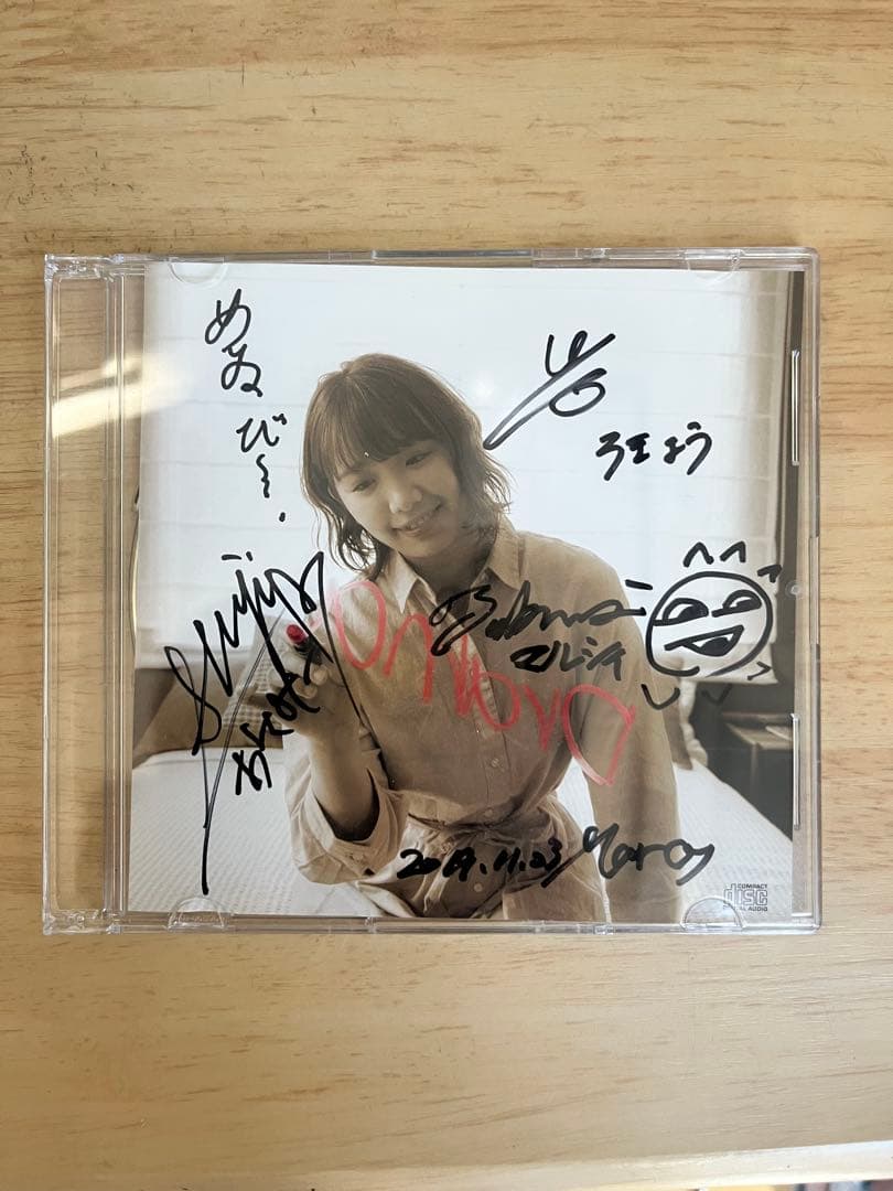 マルシィ　初期グッズ　直筆サイン入りCD
