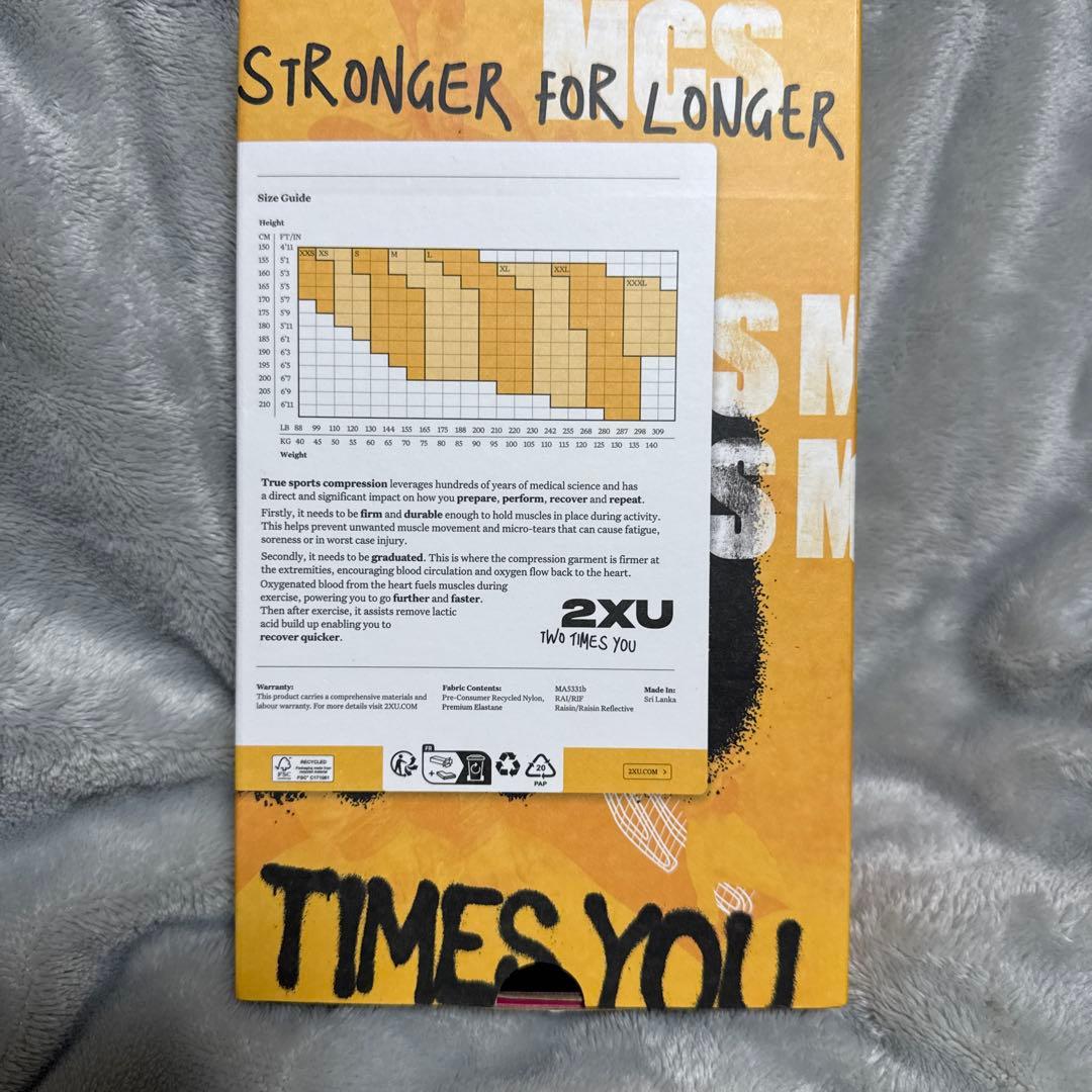 新品未使用　2XU メンズMサイズ