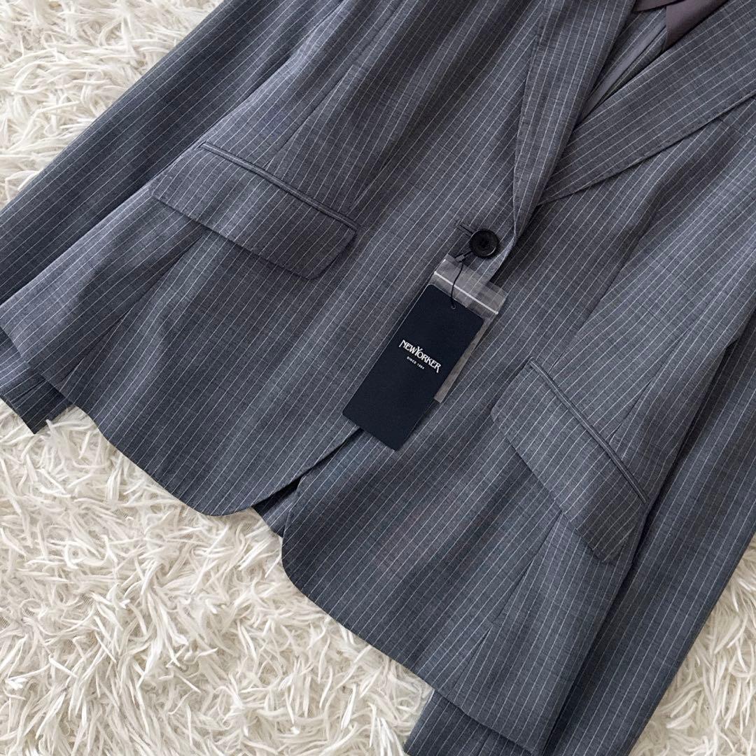 未使用タグ付き 11号 13号✨近年ニューヨーカー セットアップ スカートスーツ