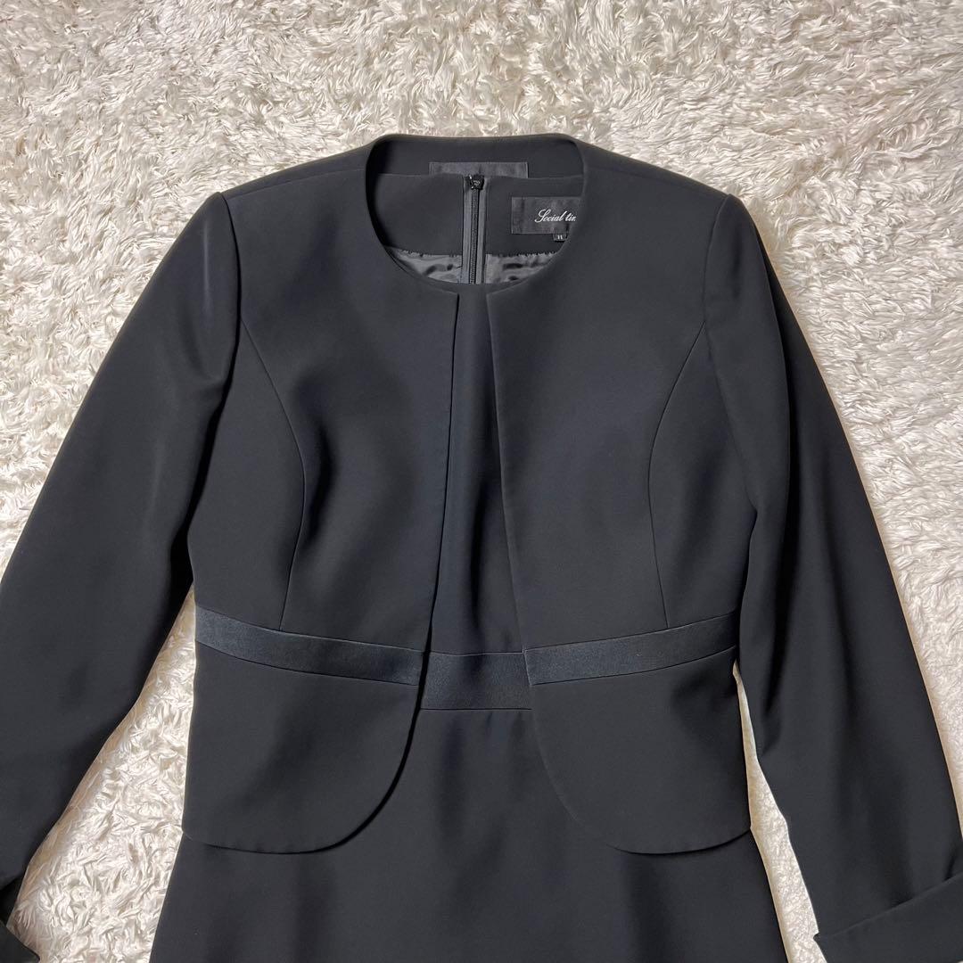 94. social time 東京ソワール ブラックフォーマル 高級礼服