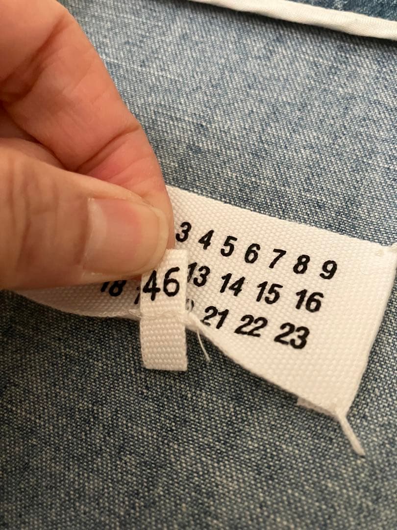 【値下げ】MAISON MARGIELA デニムジャケット サイズ46