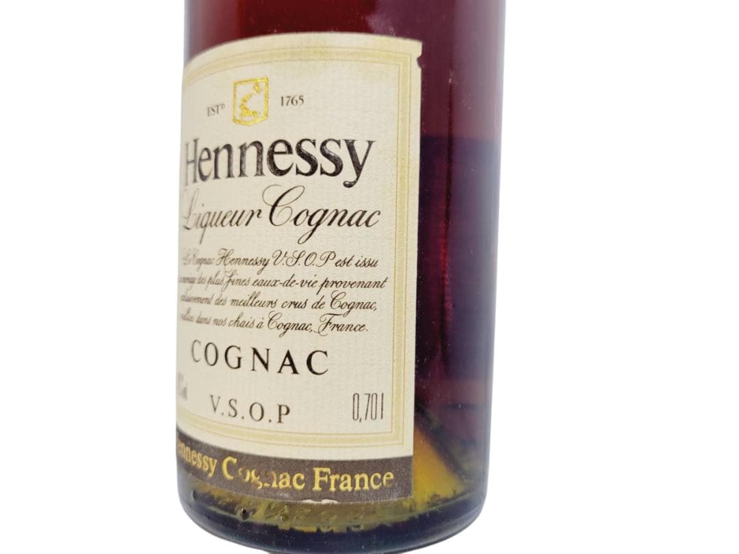 未開栓 Hennessy ヘネシー スリム グリーンボトル VSOP ブランデー