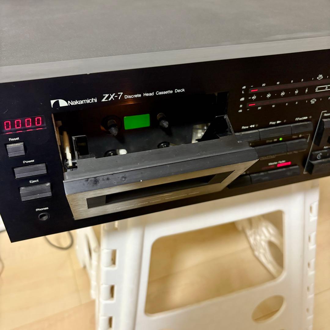 ナカミチ　Nakamichi ZX-7 通電確認済　ジャンク品