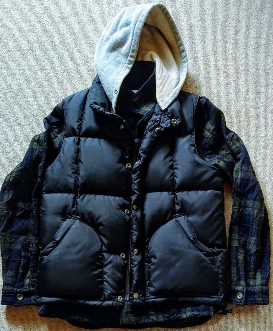 マ*ド様 マウンテンリサーチ ホワイトグースダウンベスト