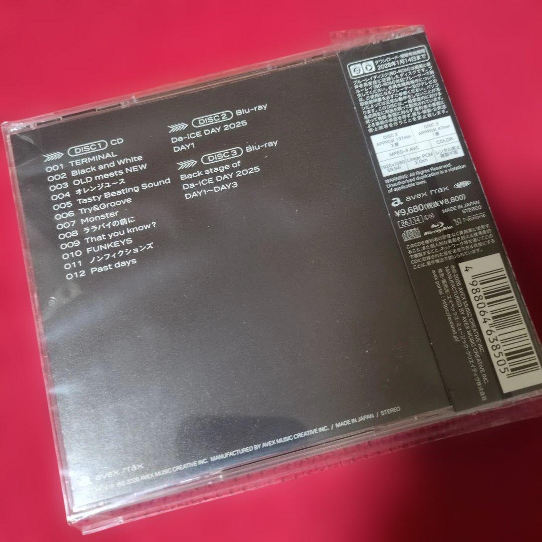 TERMiNaL　3DISCS CD + 2Blu-ray 新品未開封