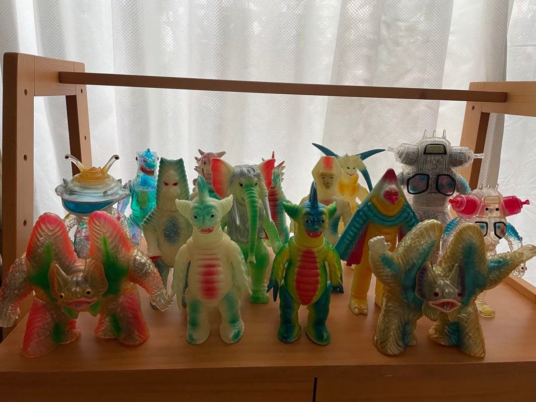 ブルマァク　特撮　ダークロン　蓄光　ソフビ