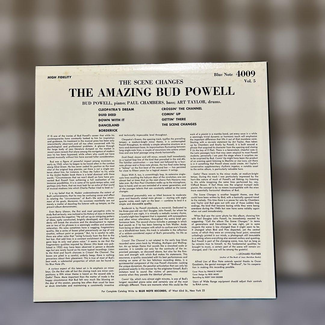 洋楽 The Amazing Bud Powell 4009