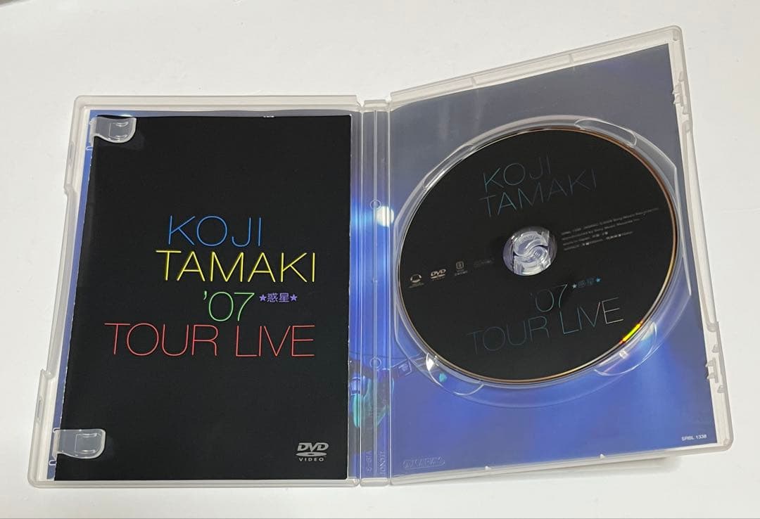 玉置浩二 07 惑星 TOUR LIVE DVD