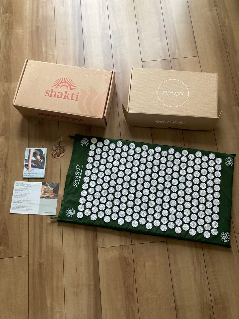 シャクティマット　グリーン 正規品 箱あり