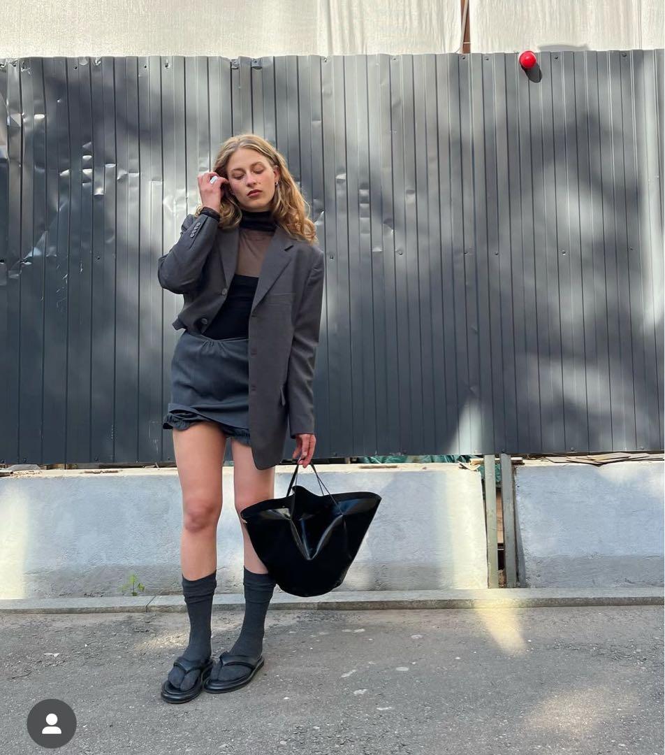 ネ*コ様 【正規品】　shushu/tong キャミソール　ダブルレイヤードスカ