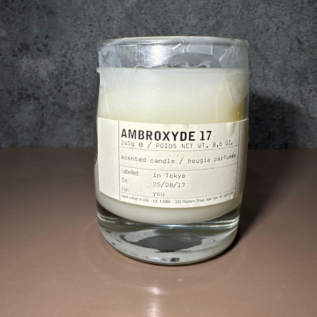 LE LABO AMBROXYDE 17 クラシック キャンドル 1148