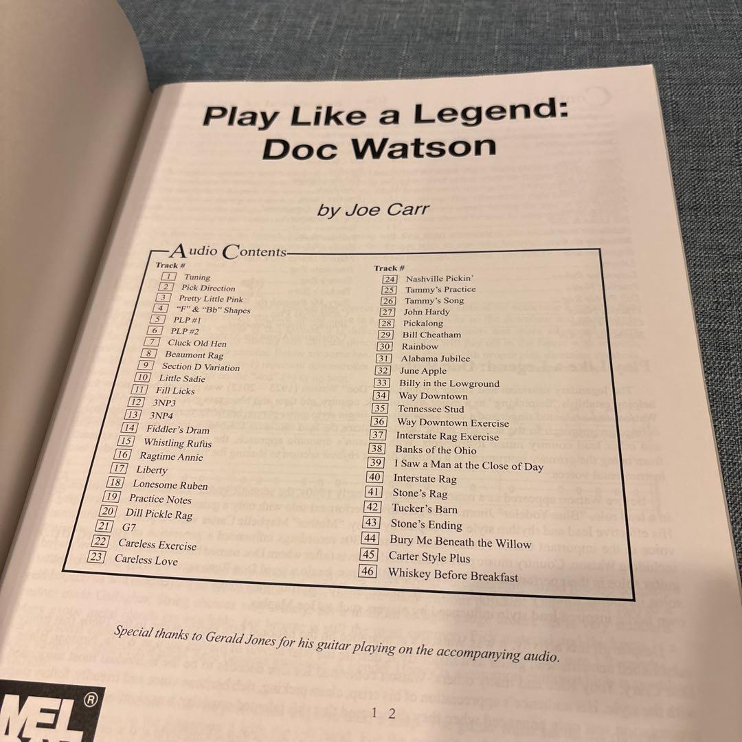 アート・デザイン・音楽 Play Like A Legend: Doc Watson