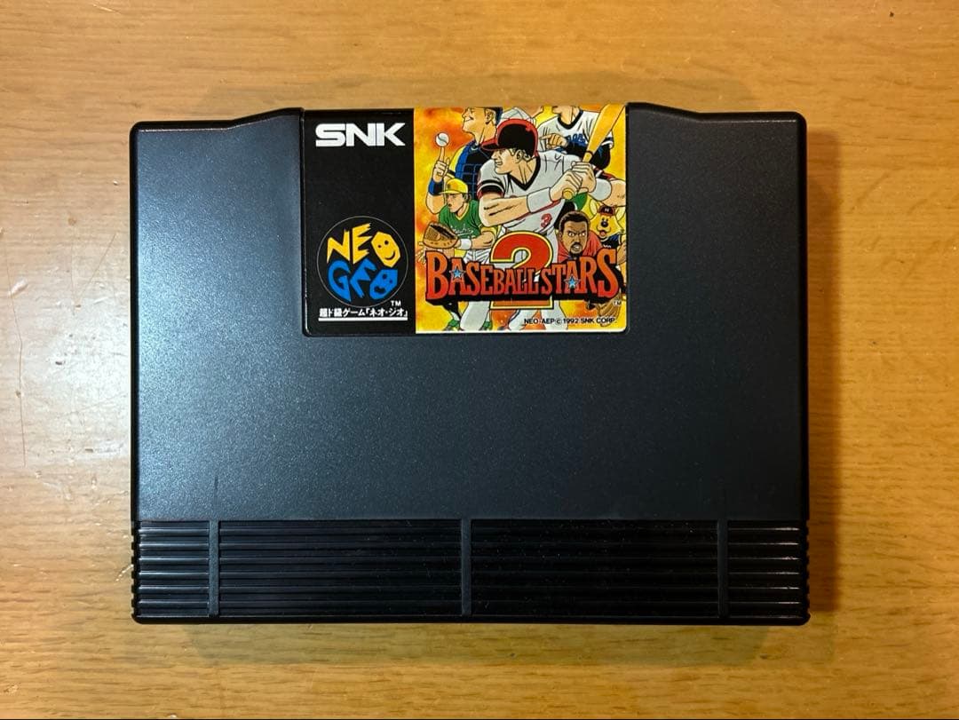 ネオジオカセット　ベースボールスターズ