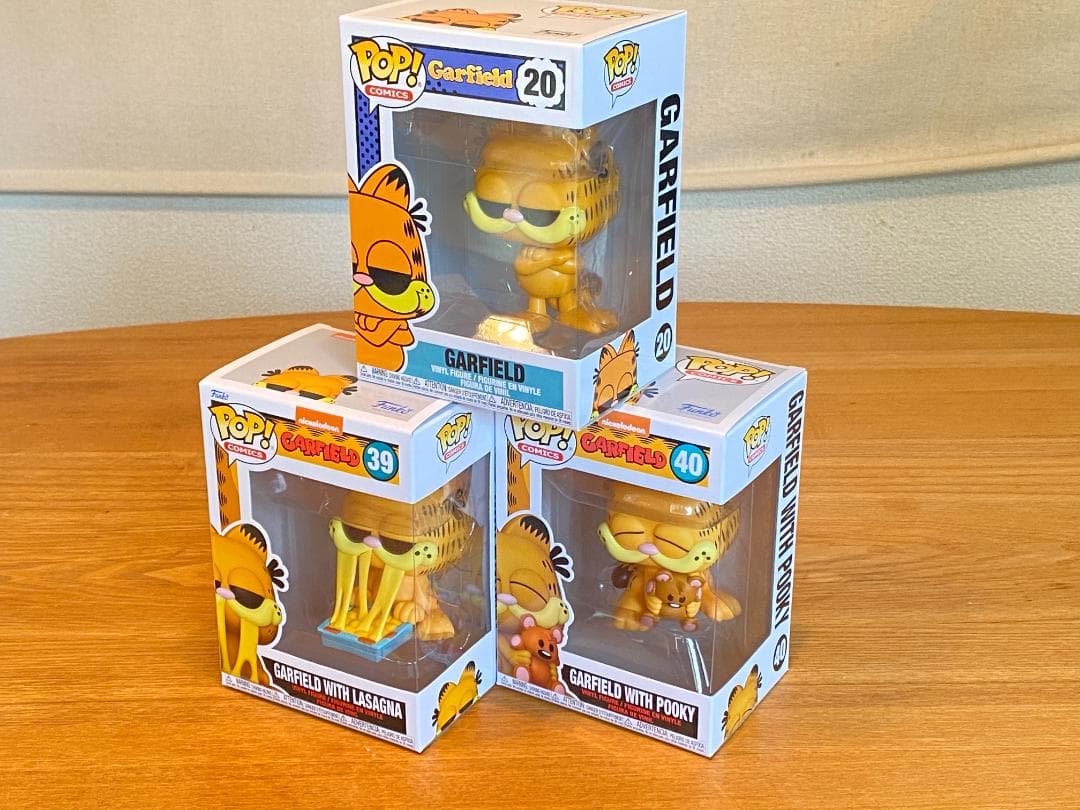 ガーフィールド フィギュア 3体セット FUNKO POP ファンコポップ