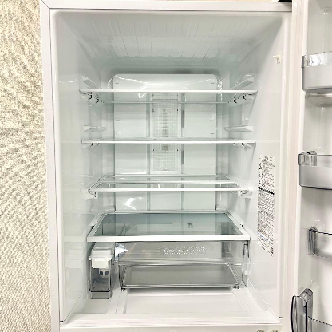 20年製 東芝 363L 3ドア 冷蔵庫 GR-S36SXV(EW)