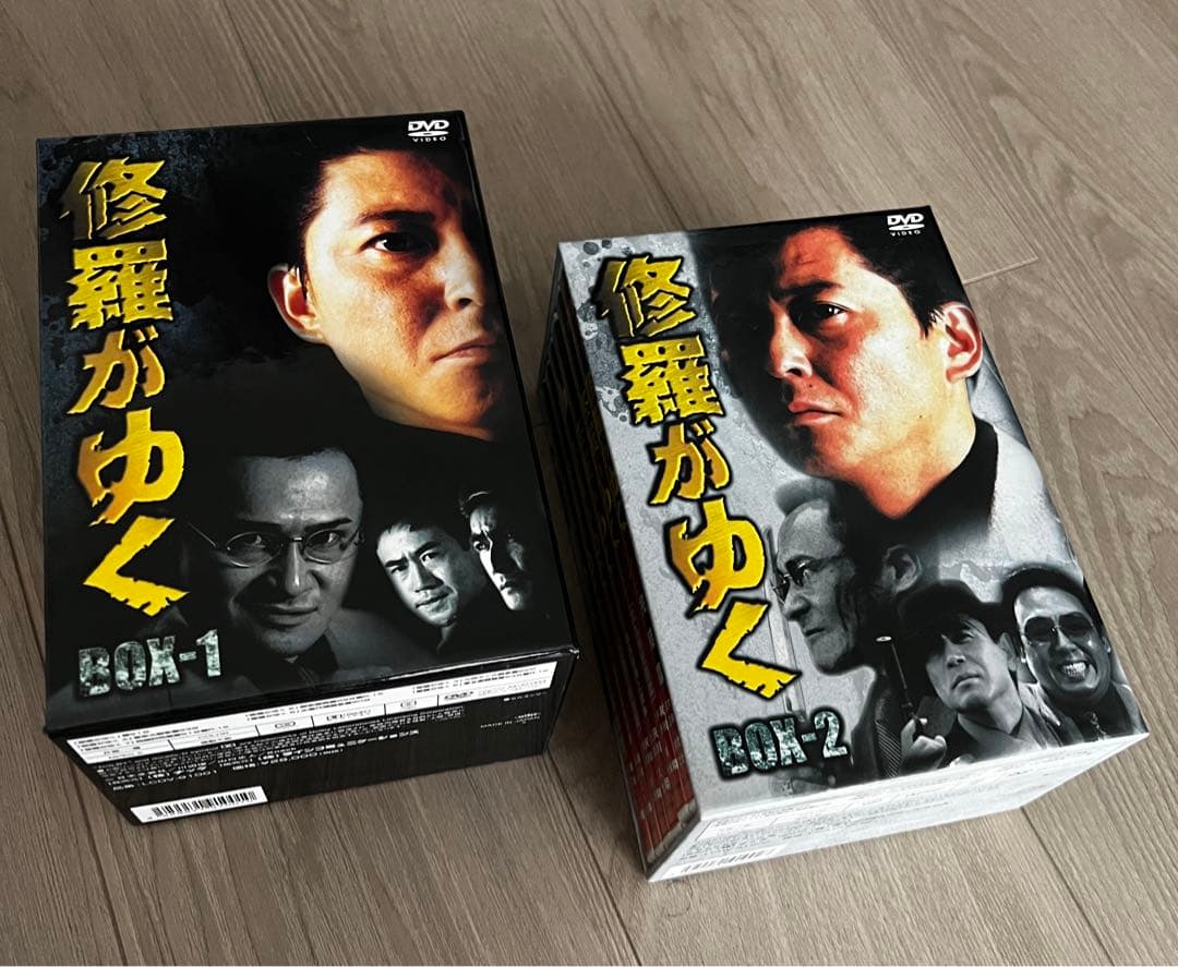 修羅がゆく DVD-BOX1〈7枚組〉+DVD-BOX2〈6枚組〉