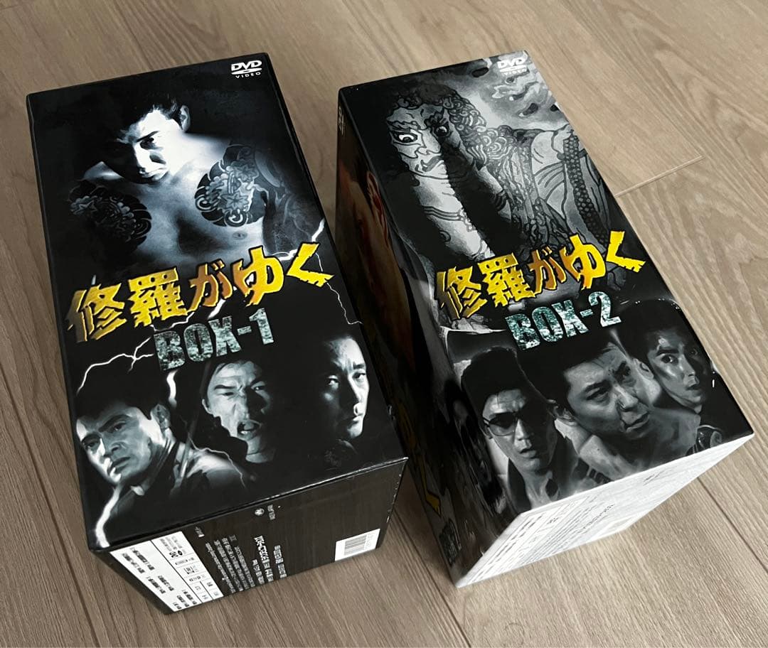 修羅がゆく DVD-BOX1〈7枚組〉+DVD-BOX2〈6枚組〉