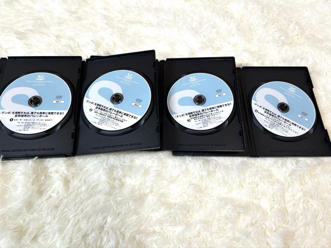 ジャパンライム/バレーボール/指導/DVD/4枚セット