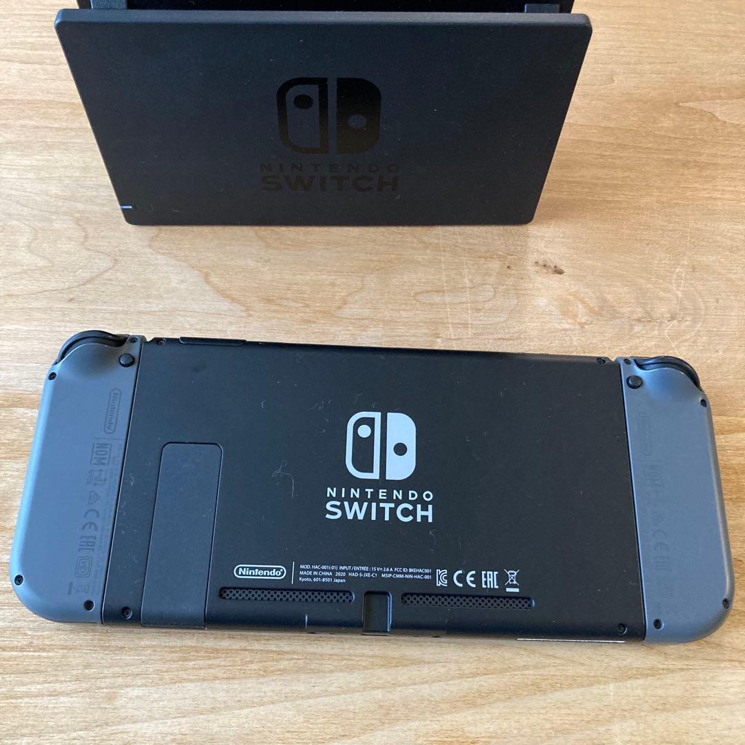 【美品】ニンテンドースイッチ 本体（グレー）