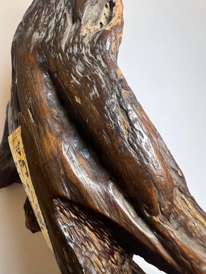 香木 伽羅 沈香 志野流 香道◆寸門多羅「池の亀」177.66g名香コレクション