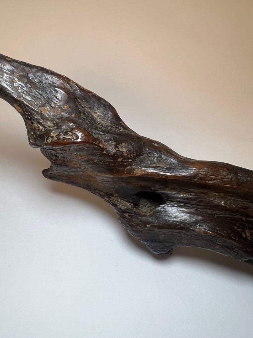 香木 伽羅 沈香 志野流 香道◆寸門多羅「池の亀」177.66g名香コレクション