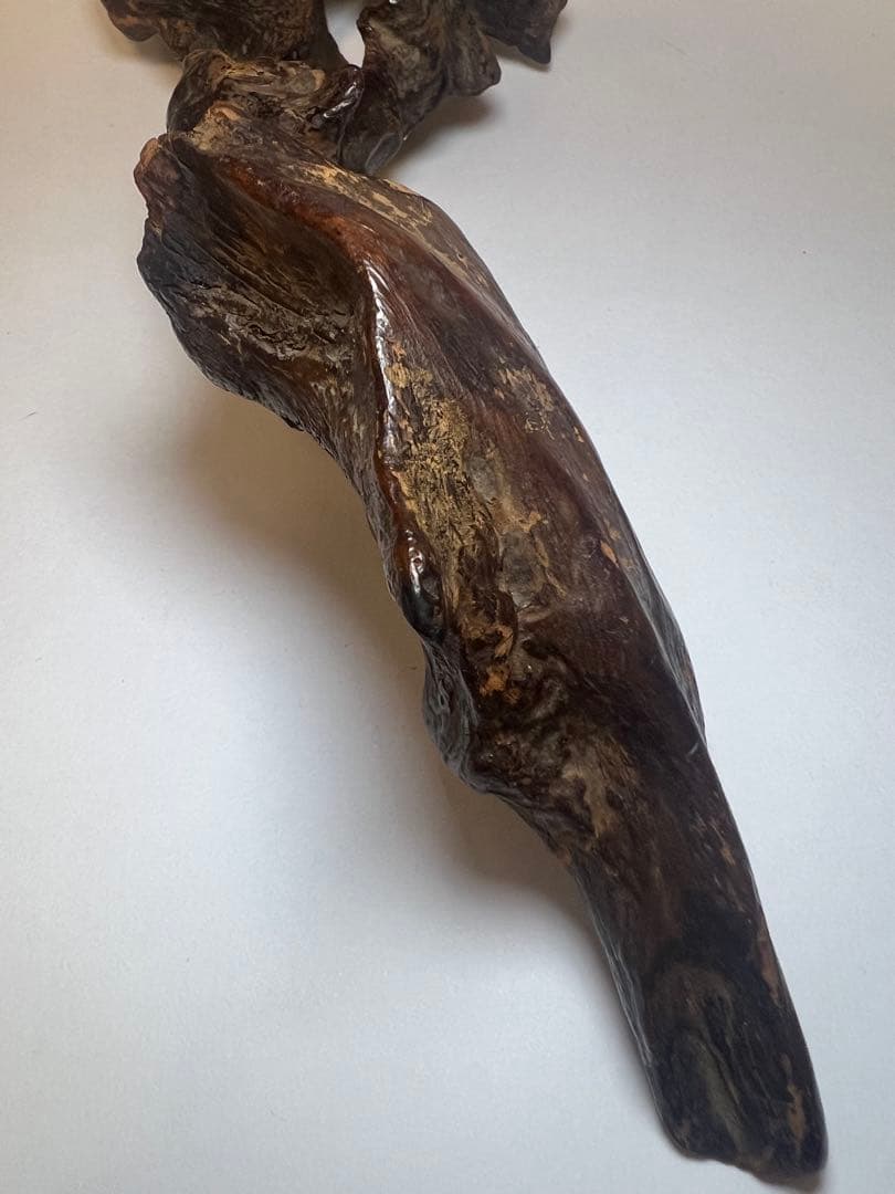 香木 伽羅 沈香 志野流 香道◆寸門多羅「池の亀」177.66g名香コレクション