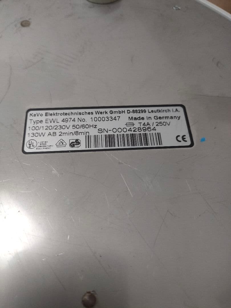 KAVO カボK4 電動ハンドピース 歯科技工用エンジン EWL4974