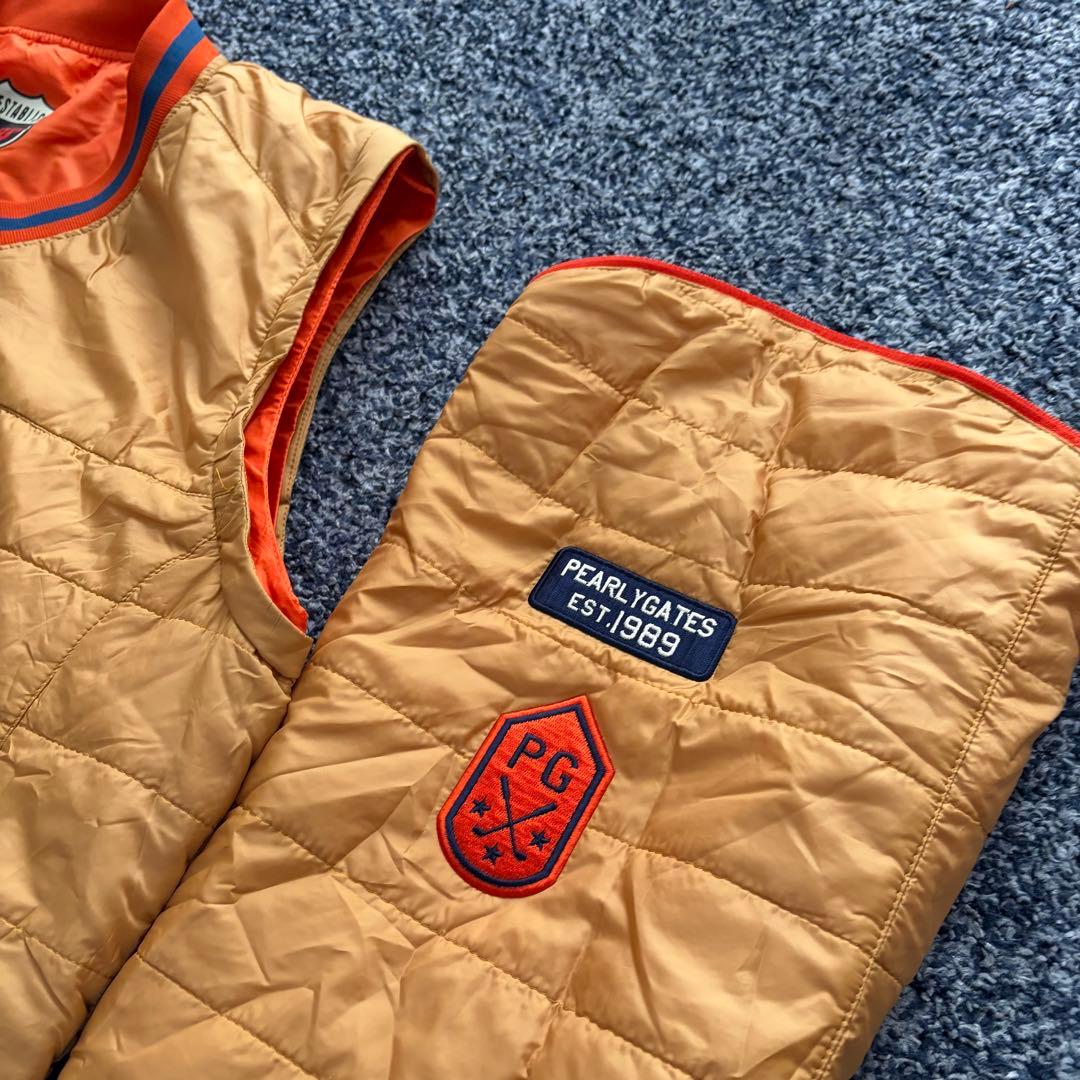 パーリーゲイツ　中綿　2WAY　リバーシブル　スニード　ブルゾン　ゴルフウェア4
