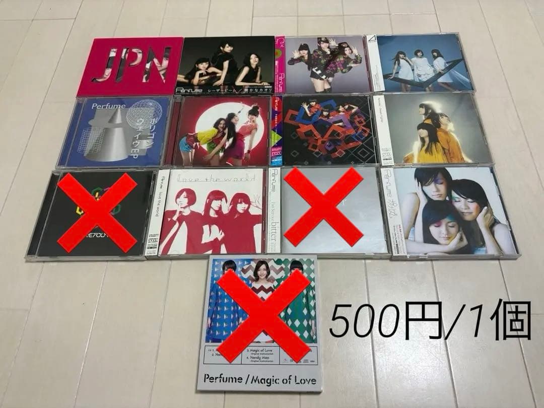 Perfume CD・DVD等　まとめ売り
