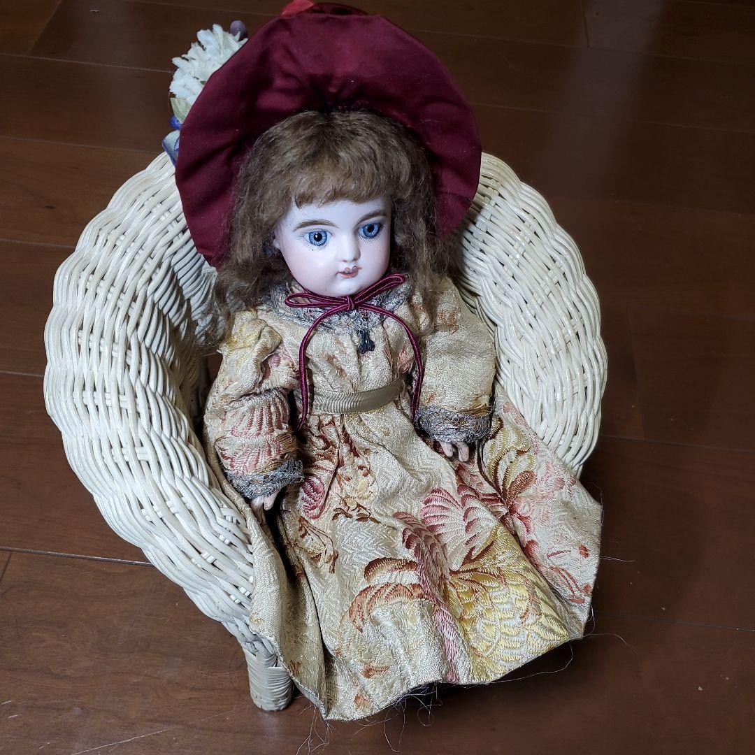 A■ビスクドール　アンティークドール　ゴーチェ