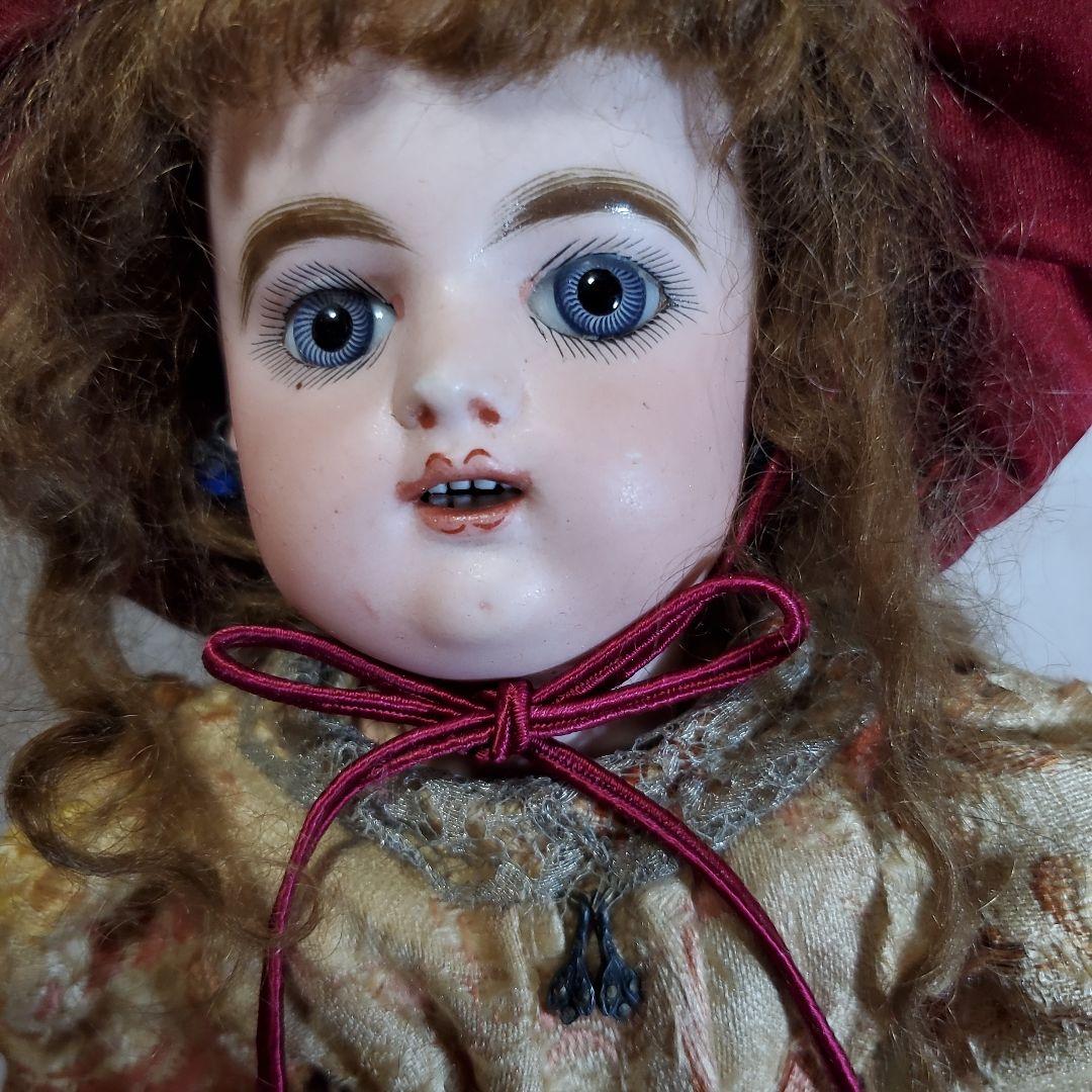 A■ビスクドール　アンティークドール　ゴーチェ