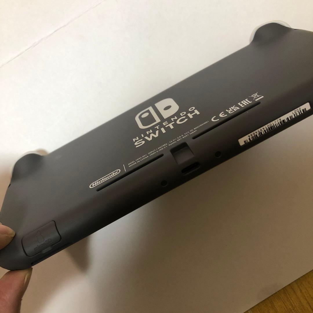 Nintendo Switch light グレー（訳あり）
