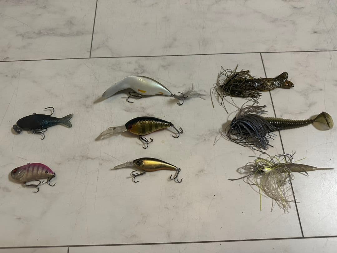 G*G様 希少ルアーお得セット ブラックバス イマカツ レイド ハイドアップ ガ