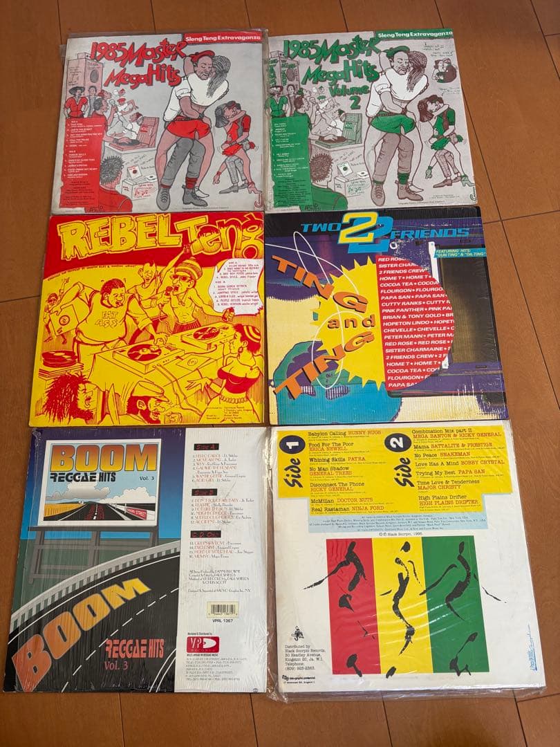 レゲエ レコード スレンテン　まとめ売り Sleng Teng Riddim 他